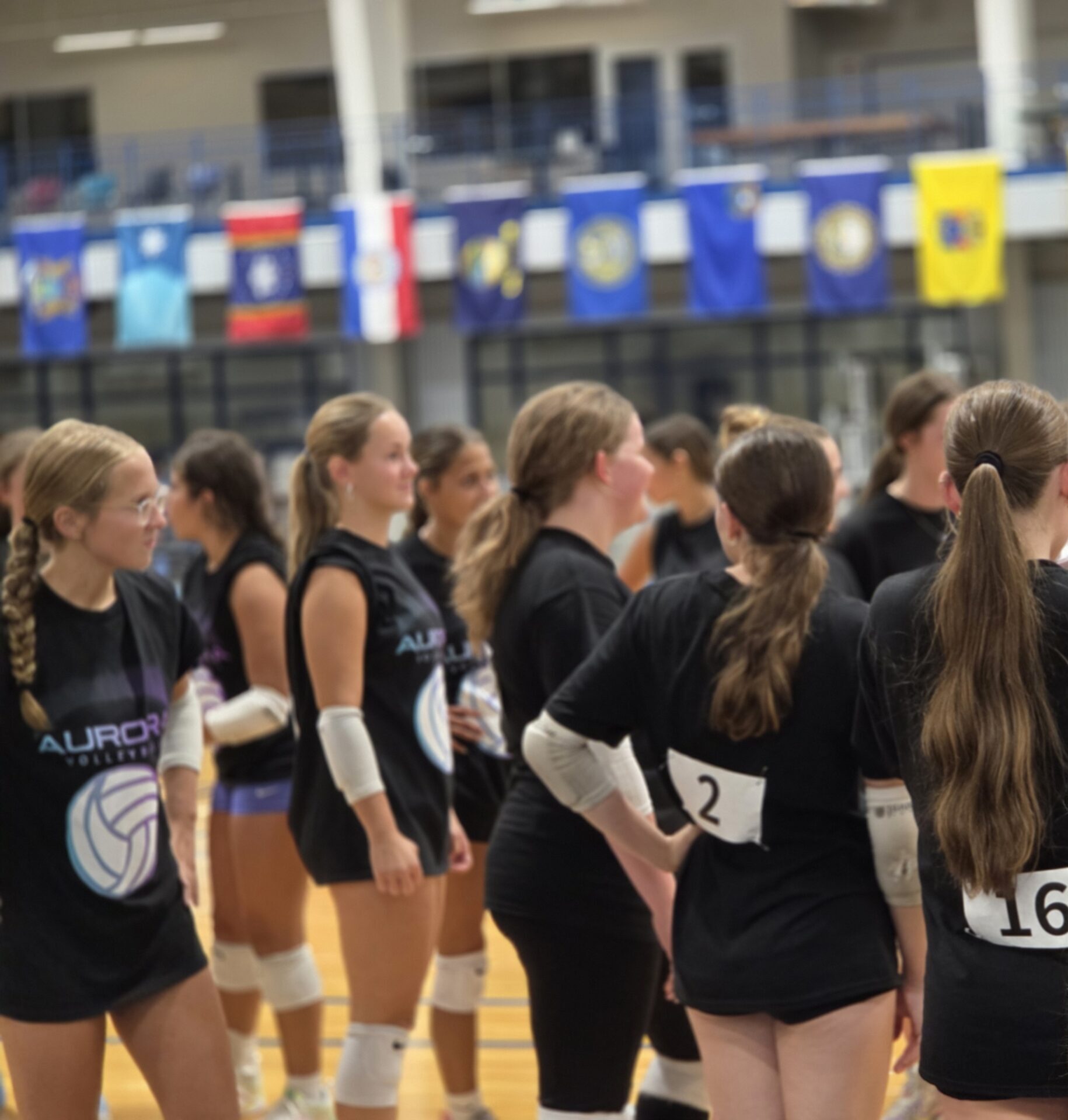Aurora athletes competing