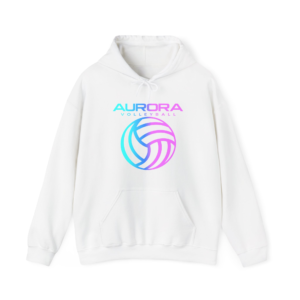 Aurora Volleyball Fleece Hoodie - Classic Pullover