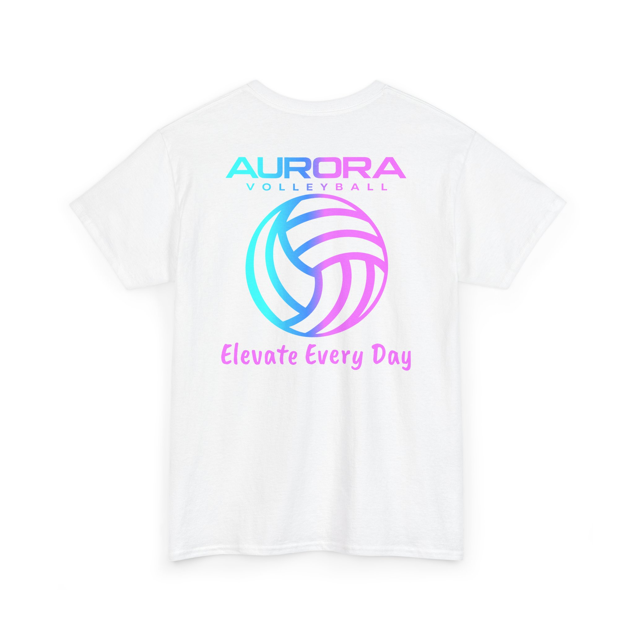 Aurora Volleyball Team Tee — "Elevate Every Day" - Image 2