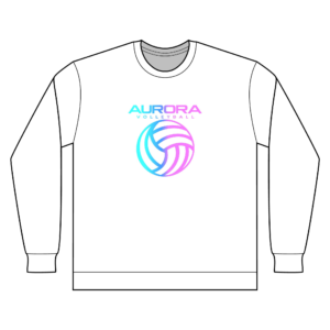 Aurora Volleyball Long Sleeve Tee - Everyday Team Shirt
